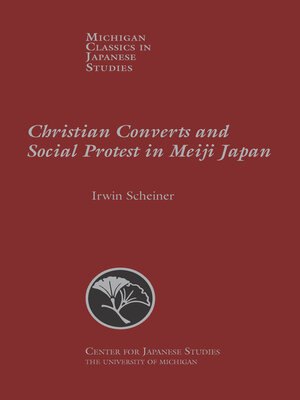 cover image of Christian Converts and Social Protests in Meiji Japan
